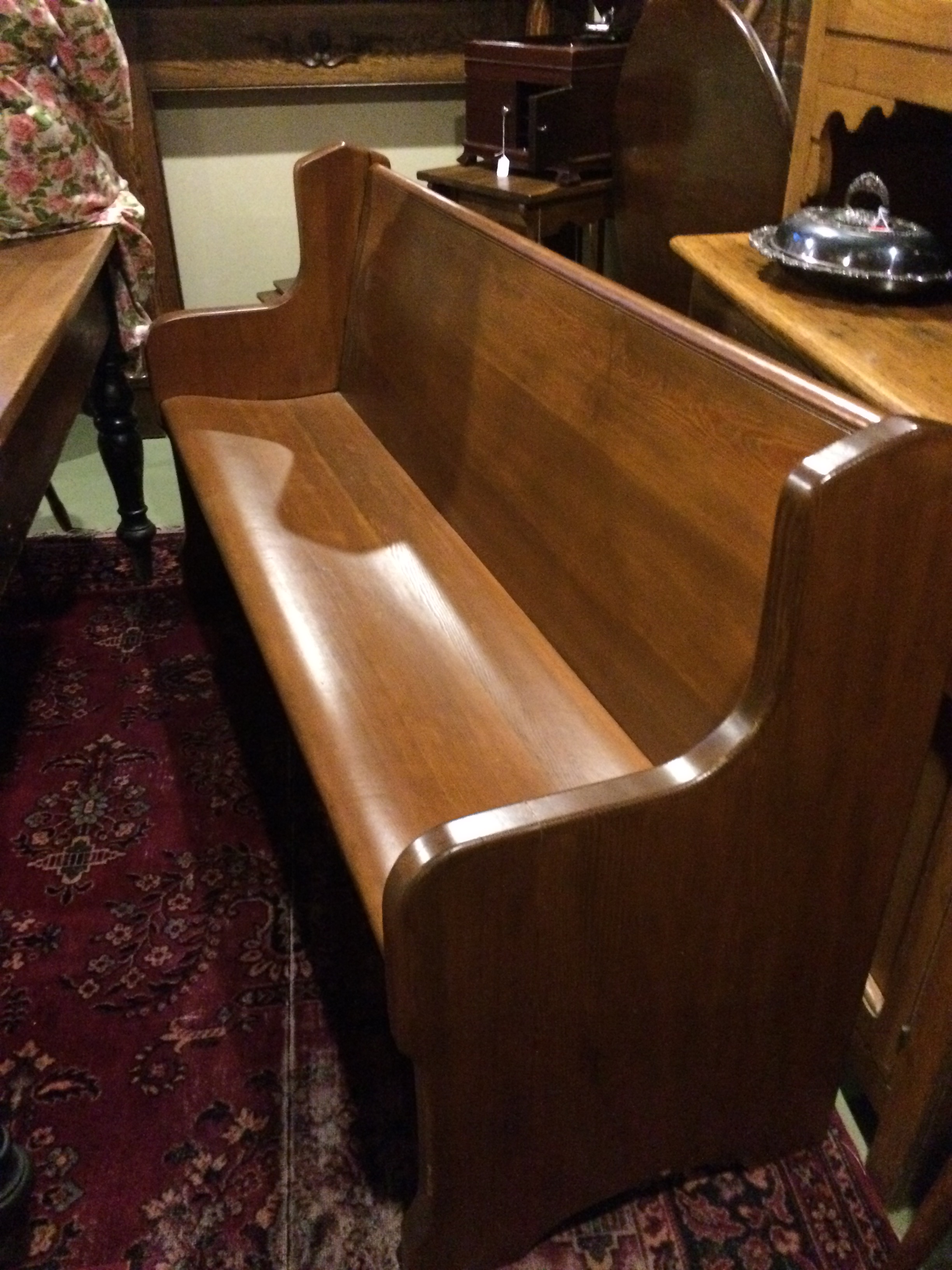 Church Pew Ca 1910 Archer S Antiquesarcher S Antiques Antique Church Pews For Sale In California